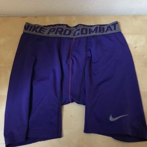 2 Nike Compression Shorts